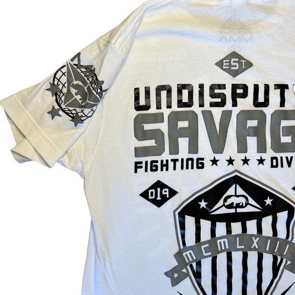 ECKO UNLTD MMA White Glory And Honor Tee Medium - Picture 8 of 9